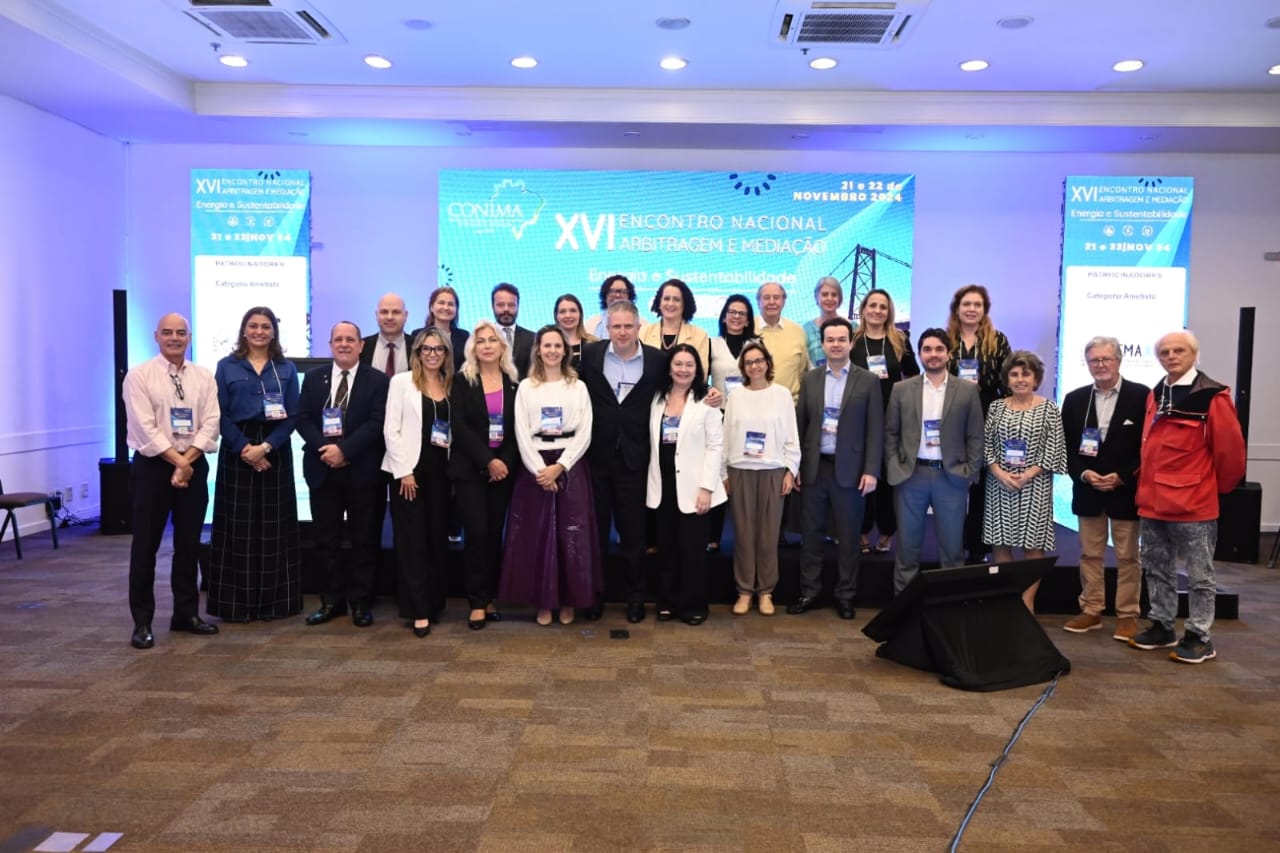 CMA participa do XVI Encontro Nacional de Arbitragem e Mediação.